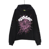 Hip Hop Men's and Women's Street Print Letter Hooded Collar Tops