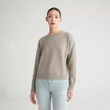 Chicdearshop men’s fall fashion 2024 Cotton Pullover Sweater Warm and Comfortable Loose Top Women's Wool Cashmere round Neck Long Sleeve Sweater