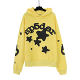 Hip Hop Men's and Women's Street Print Letter Hooded Collar Tops