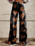 90s fashion 2024 plus Size Women's Casual Pants Straight Pants Must Have Western Style Pants