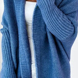 fall trends 2024 outfits Solid Open Front Hoodie Cardigan Sweater