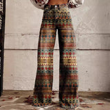 90s fashion 2024 plus Size Women's Casual Pants Straight Pants Must Have Western Style Pants