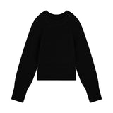 2000s fashion Woolen Sweater for Women 2024 Autumn Trendy Comfy Designer Oversize Knitted Crewneck Jumper Sweater