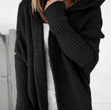 fall trends 2024 outfits Solid Open Front Hoodie Cardigan Sweater