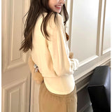 black sweater dress outfit Black Friday Cyber ​​Monday Christmas Waist-Tight Half Turtleneck Pullover Knitted Bottoming Shirt 2024 Autumn Women's Clothing