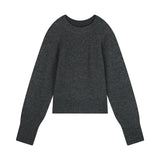 2000s fashion Woolen Sweater for Women 2024 Autumn Trendy Comfy Designer Oversize Knitted Crewneck Jumper Sweater