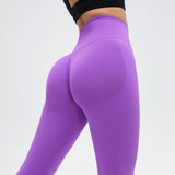 Chicdear - Butt Scrunch Seamless Sport Fitness Booty Leggings Women High Waist Tummy Control Workout Gym Leggings Yoga Pants