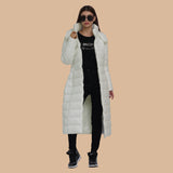 Chicdear -   Women Winter Thick Warm Over Knee Parka Extra Long Puffer Jacket Coat With Detachable Windproof Hood Fashion Outerwear