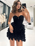 Chicdear Splice Ruffles Dress For Women Sleeveless Sexy Off Shoulder Mini Bodycon Dress Womens Party Slim Elegant Dresses Femme