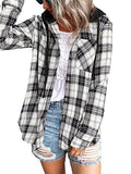 Chicdear-Winter outfits ideas Women's Hoodie Button-Down Casual Shirt Jacket