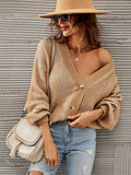 Chicdear-Winter outfits ideas Knitwear Button Sweater Cropped Cardigan Amazon New Arrivals Sweater Jacket