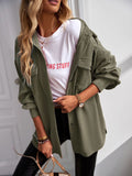 Chicdear-Winter outfits ideas New style long-sleeved top temperament casual shirt jacket