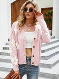 Chicdear-Winter outfits ideas Casual knitted cardigan jacket loose college style sweater cardigan