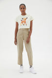 Chicdear Spring Summer Girls Cotton Cute T-Shirt Cartoon Casual O-Neck Simple Tees Tops New Arrivals 2023