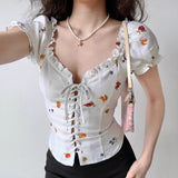 Chicdear - Fruit Maiden Corset Top ~ HANDMADE