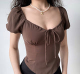 Chicdear - Colette Corsetry Puff Top ~ HANDMADE