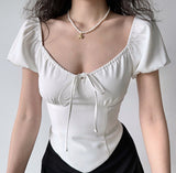 Chicdear - Colette Corsetry Puff Top ~ HANDMADE