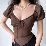 Chicdear - Colette Corsetry Puff Top ~ HANDMADE