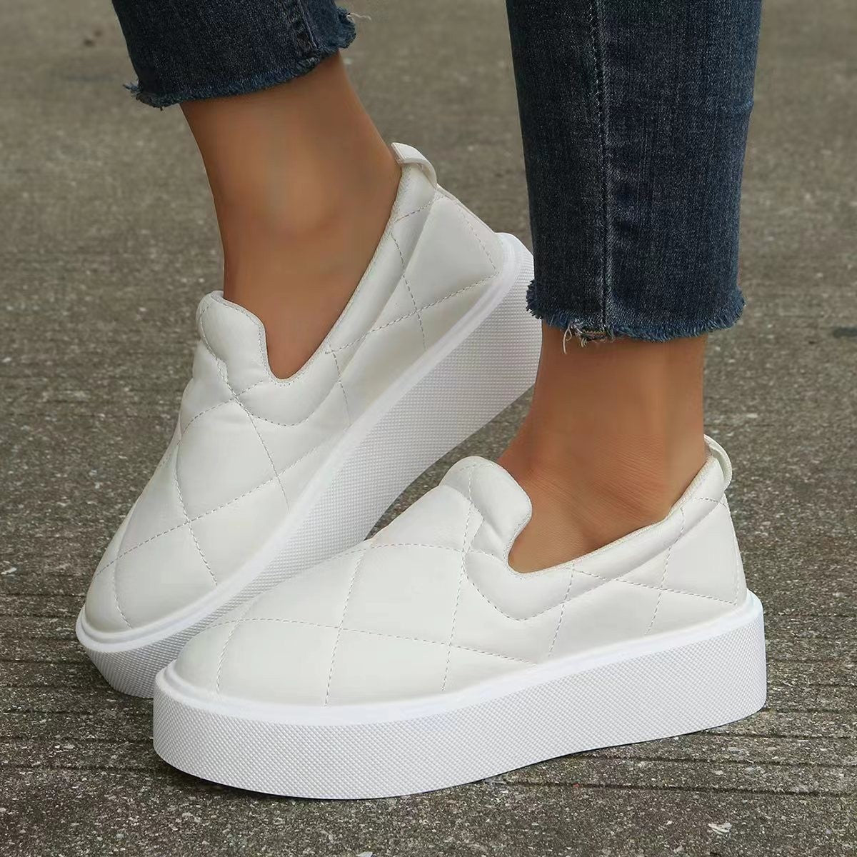 CHICDEAR Sport Casual Women Shoes Autumn 2023 New Platform Sneakers Fashion Flats Loafers Ladies Shoes Walking Running Vulcanized Zapatos