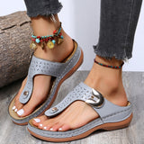 CHICDEAR Wedges Sport Flats Women Slippers Summer Flop Flops 2023 New Fashion Sandals Women Shoes Casual Slingback Slides Mujer Zapatos