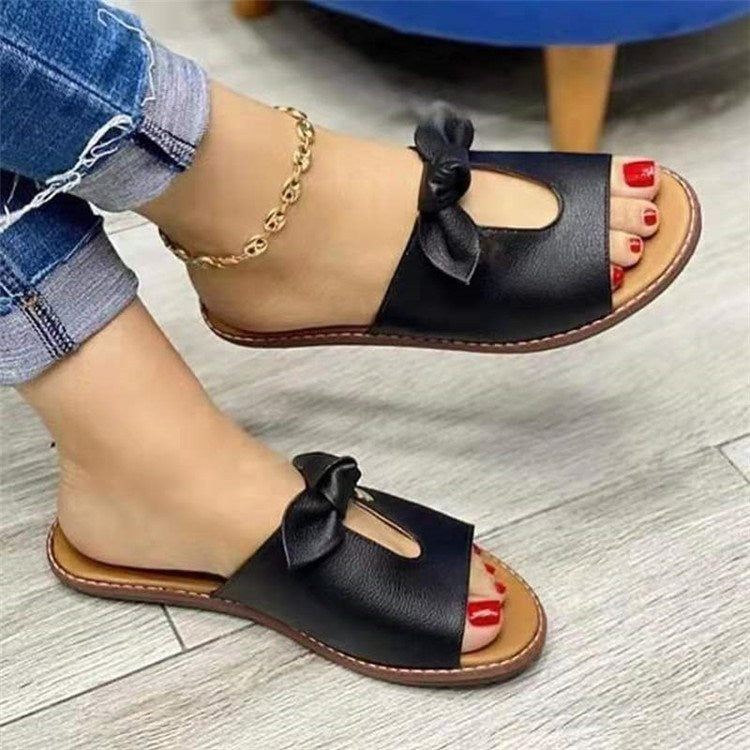 CHICDEAR Slippers Women Casual Flats Shoes Summer 2023 Woman Shoes Slingback Sandals Fashion Ladies Flip Flops Daily Walking Woman Slides