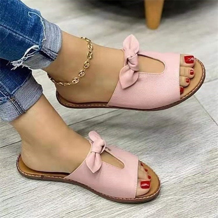 CHICDEAR Slippers Women Casual Flats Shoes Summer 2023 Woman Shoes Slingback Sandals Fashion Ladies Flip Flops Daily Walking Woman Slides