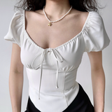 Chicdear - Colette Corsetry Puff Top ~ HANDMADE