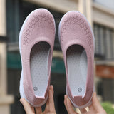 CHICDEAR Women Shoes Women Flats Shoes 2023 Breathe Soft Color Slip On Flat Shoes Ballet Flats Comfortable Ladies Shoe Mesh Zapatos Mujer