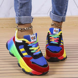 Chicdear Green Casual Sportswear Daily Patchwork Round Out Door Shoes